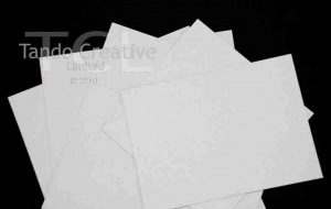 5 Pack of 4'' x 4'' Chipboard Sheets