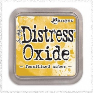 Distress Oxide: FOSSILIZED AMBER