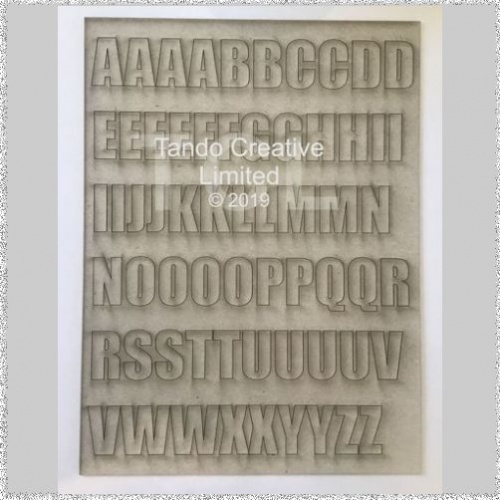 Alphabet Sheet - Tando Creative Ltd