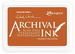 Archival Ink Pad Orange Blossom (Wendy Vecchi)