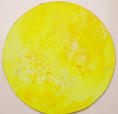 Brusho Crystal Colour Sunburst Lemon
