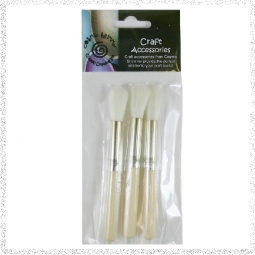 Set of 3 Mica Brushes