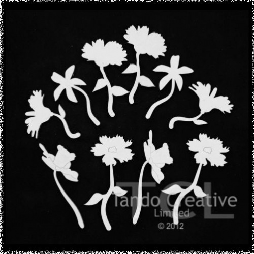 Flowers with stems grab bag