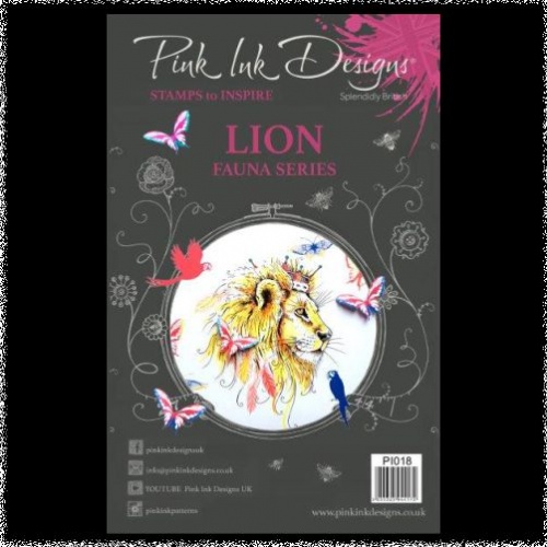 Pink Ink Designs: Lion A5