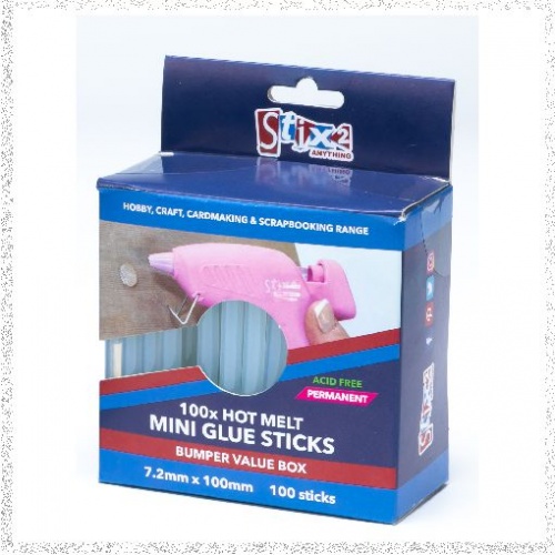 Hot Melt Glue Sticks 100 pack