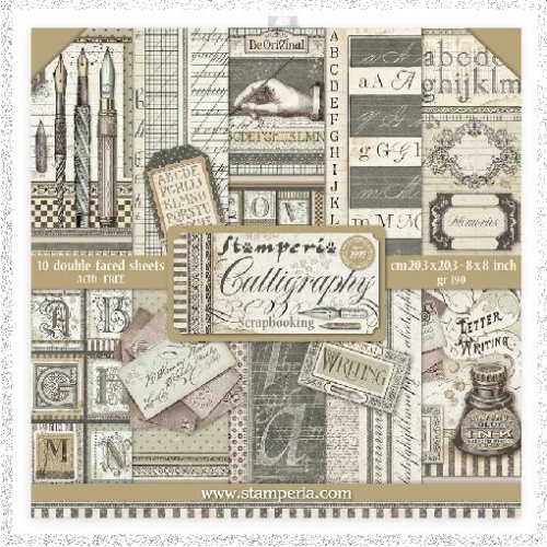 Bloc Scrapbooking Double Face Alice Au Pays Des Merveilles - 10 Feuilles 20x20 Cm | Papier 190g | Idéal Cartes & DIY