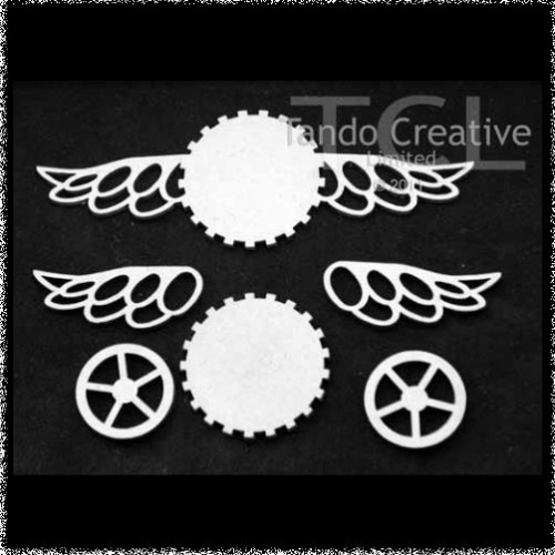 Steampunk Wings and Cogs