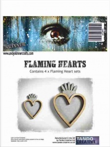 Andy Skinner Flaming Hearts