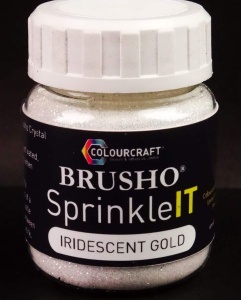 Brusho SprinkleIT Iridescent Gold