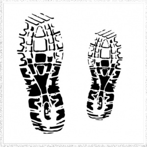 Stencil/Mask: Footprints