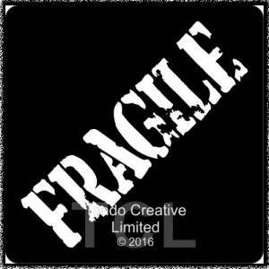 Mini Stencil - Fragile