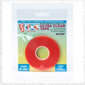 Ultra Clear Double Sided Tape 6mm x 5m